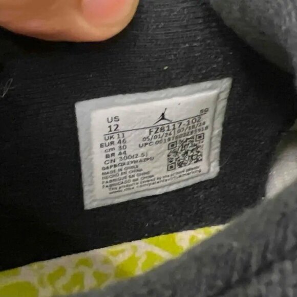 Jordan Jumpman Jack Travis Scott Bright Cactus FZ8117102 Size Men 12 Worn Once - Picture 7 of 9